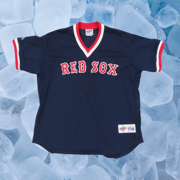 Vintage MAJESTIC Diamond Collection MLB BOSTON RED SOX Baseball Mens Jersey XXL